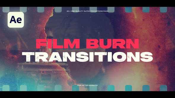 Photo of Film Burn Transitions – Videohive 58842970