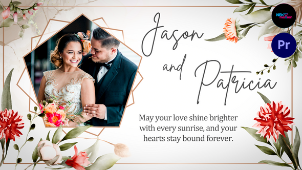 Photo of Floral Wedding Invitation | MOGRT – Videohive 60343381