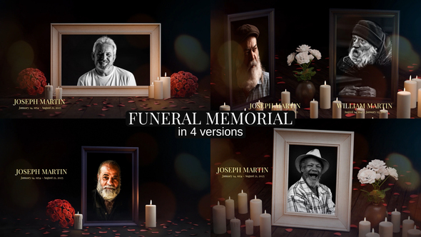 Photo of Funeral Memorial Slideshow – In Loving Memory Tribute Video – Videohive 60045103