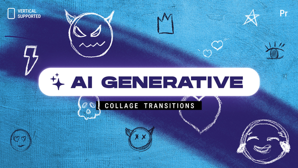 Photo of Generative Collage Transitions | Vertical | Premiere Pro – Videohive 60440865