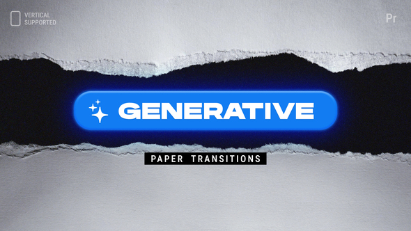 Photo of Generative Paper Transitions | Vertical | Premiere Pro – Videohive 60348675