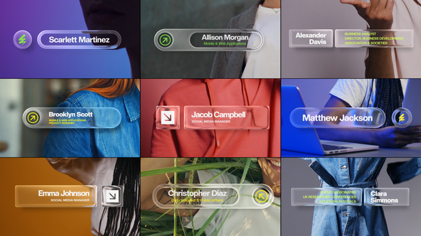 Photo of Glass Lower Thirds – Videohive 60139227