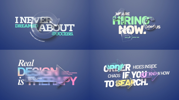 Photo of Glass Shape Titles – Videohive 60009352