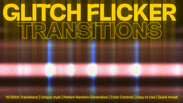 Photo of Glitch Flicker Transitions | DR – Videohive 60183151