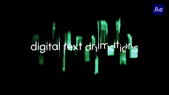 Photo of Glitch Text Animations – Videohive 60235558