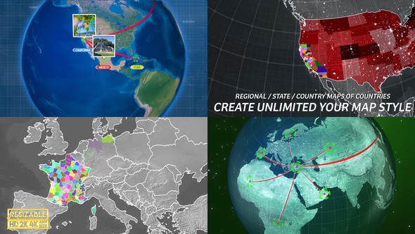 Photo of Globe Map Pro Kit – Videohive 19478445