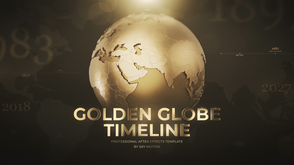 Photo of Golden Globe Timeline Presentation – Videohive 44625709