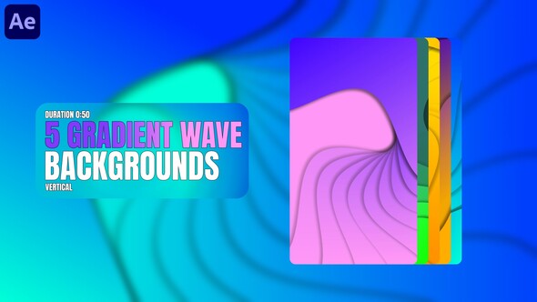 Photo of Gradient Wave Backgrounds – Videohive 60233022