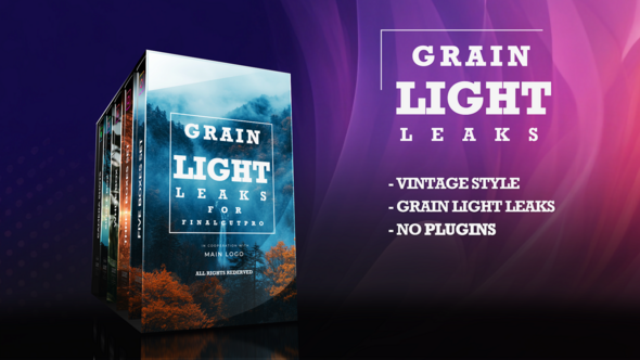 Photo of Grain Film & Light Leaks Transition And Video Effect for FCPX – Videohive 60441631