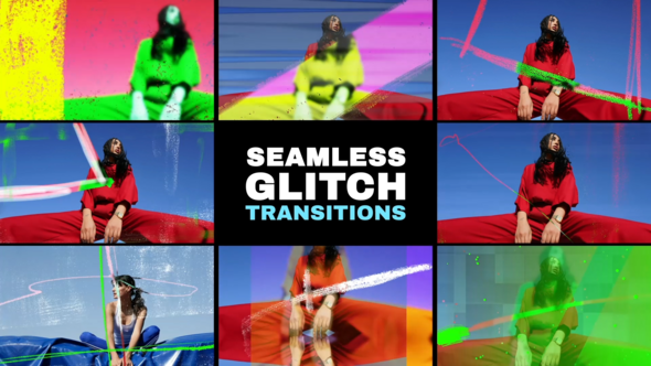 Photo of Grunge Glitch Seamless Transitions for Premiere Pro – Videohive 60340746