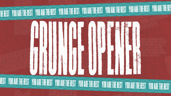Photo of GRUNGE OPENER – Videohive 60459182