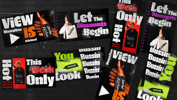 Photo of Grunge Slides – Videohive 60139831