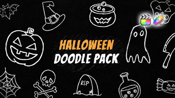 Photo of Halloween Doodle Pack – Videohive 60041433