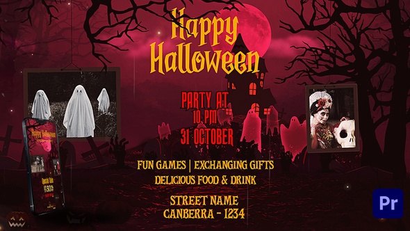 Photo of Halloween Horror Opener – Mogrt – Videohive 60344334