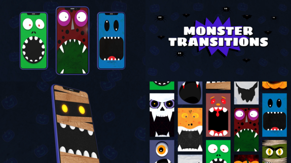 Photo of Halloween Monster Transitions – Videohive 60021119