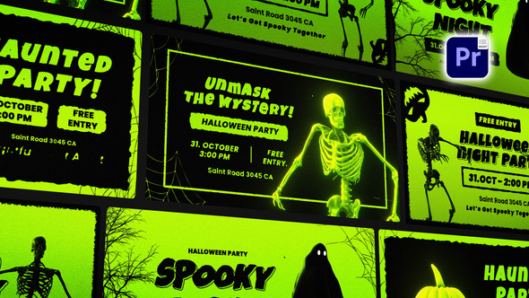 Photo of Halloween Mystery Posters – Videohive 60203853