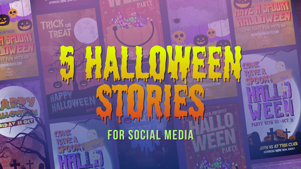 Photo of Halloween Stories – Videohive 60176182