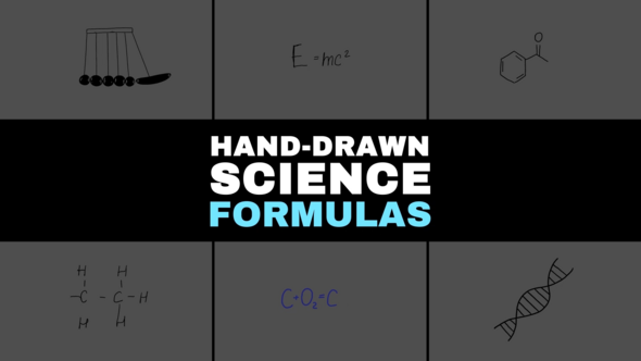 Photo of Hand Drawn Science Formulas and Diagrams for After Effects – Videohive 60468333