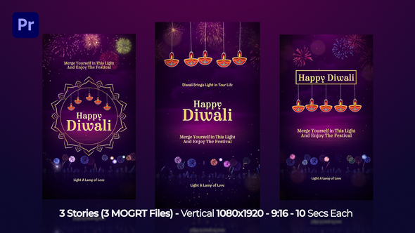 Photo of Happy Diwali Wishes Instagram Stories MOGRT – Videohive 60118274