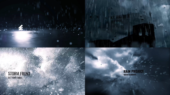 Photo of Heavy Rain Pack Title for After Effects – Videohive 60469486