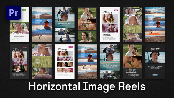 Photo of Horizontal Image Reels | Premiere Pro – Videohive 60514442