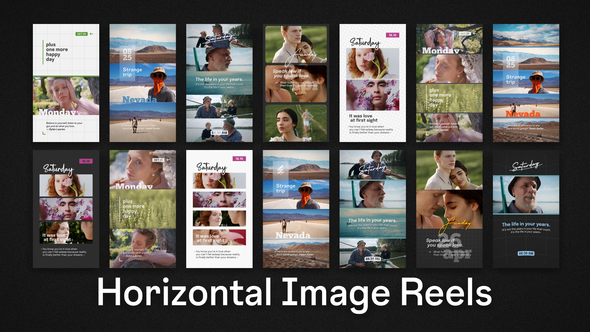 Photo of Horizontal Image Reels – Videohive 60392537