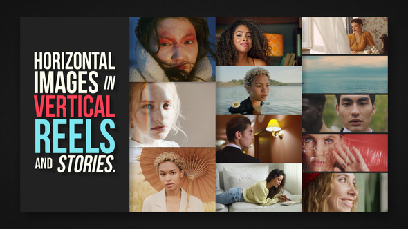 Photo of Horizontal Images in Vertical Reels and Stories – Videohive 60498390