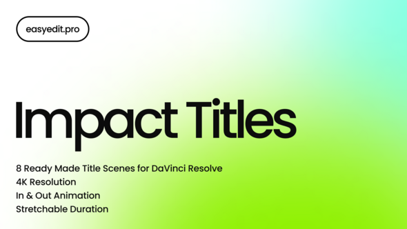 Photo of Impact Titles | DR – Videohive 60255697