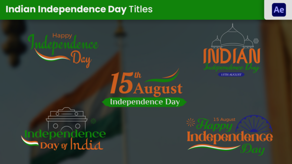 Photo of India Independence Day Title – Videohive 58653724