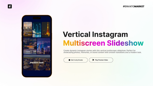 Photo of Instagram Multiscreen Slideshow – Videohive 60088277