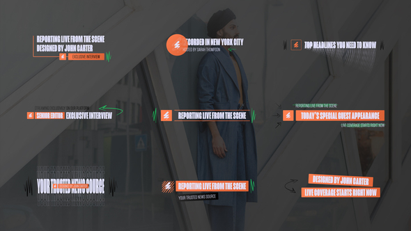 Photo of Interview Name Tag Corporate & Vlog Edition MOGRT – Videohive 60316082