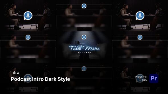 Photo of Intro – Podcast Intro Dark Style Premiere Pro Templates – Videohive 60238742
