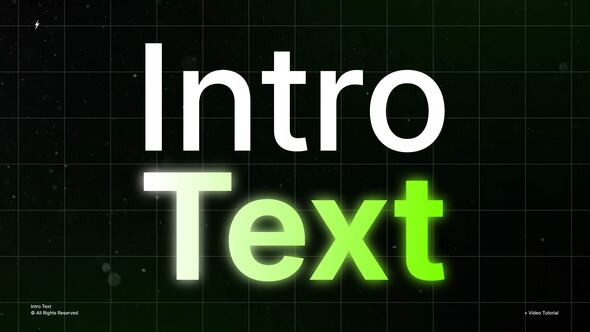Photo of Intro Text | After Effects – Videohive 60067208