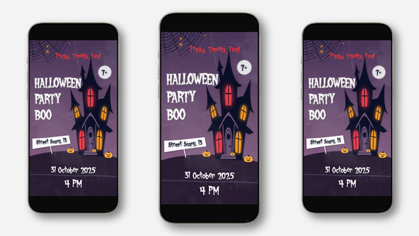 Photo of Kids Halloween Party Invitation – Videohive 60295172