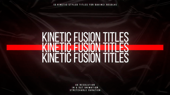 Photo of Kinetic Fusion Titles | DR – Videohive 60160167
