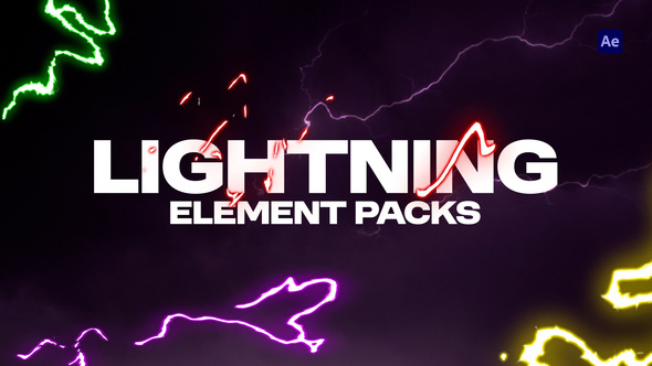 Photo of Lightning Element Pack – Videohive 59807781