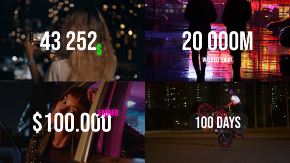 Photo of Liquid Glass Counters / DR Template – Videohive 60209669