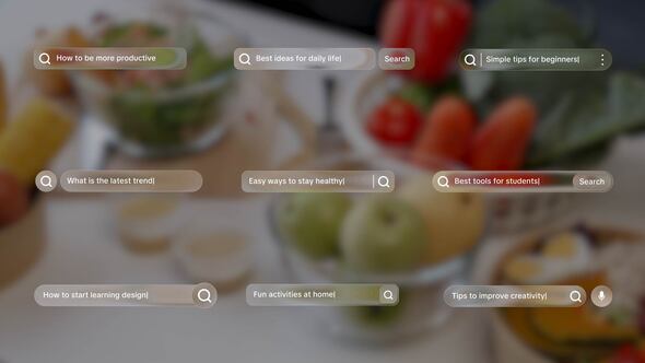 Photo of Liquid Glass Effect Search Bar – Videohive 60217865