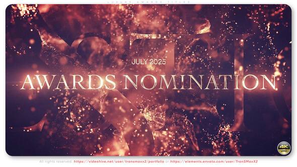 Photo of Luxury Awards Titles – Videohive 60516736