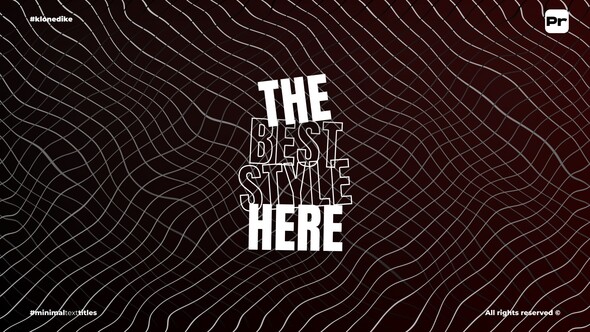 Photo of Minimal Text Titles  mogrt – Videohive 60023216