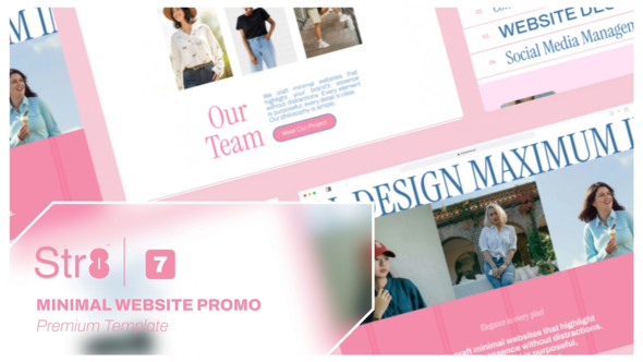 Photo of Minimal Website Promo – Videohive 60123510