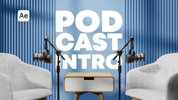 Photo of Modern Podcast Intro | Glass Title Opener – Videohive 60176360