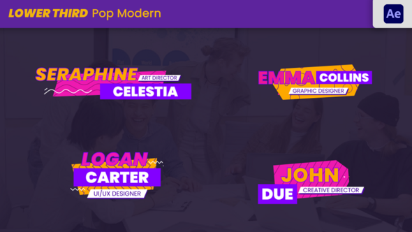 Photo of Modern Pop Lower Third – Videohive 57766632