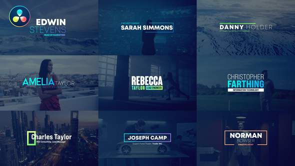 Photo of Motion Titles | DaVinci Resolve – Videohive 59929258