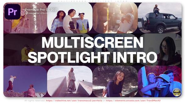 Photo of Multiscreen Spotlight Intro – Videohive 60471093