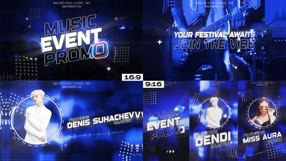 Photo of Music Festival Promo | MOGRT – Videohive 60040638
