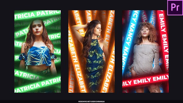 Photo of Neon Type Seamless Stories For Premiere Pro – Videohive 59930954