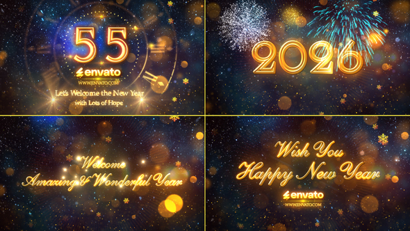 Photo of New Year Countdown 2026 – Videohive 19078767