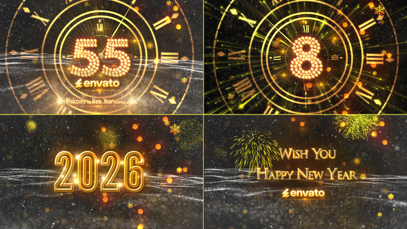 Photo of Happy New Year Countdown 2026 – Videohive 21080880