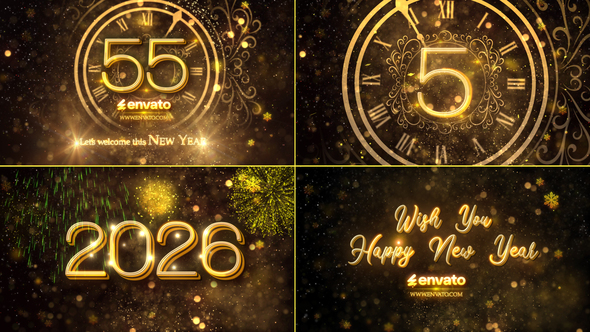 Photo of New Year Countdown 2026 – Videohive 23016448